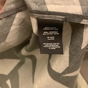 Mens Helmut Lang Geometric Pattern Shirt Sz XL